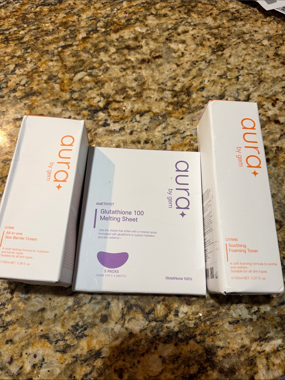 Aura by Gem skin care bundle